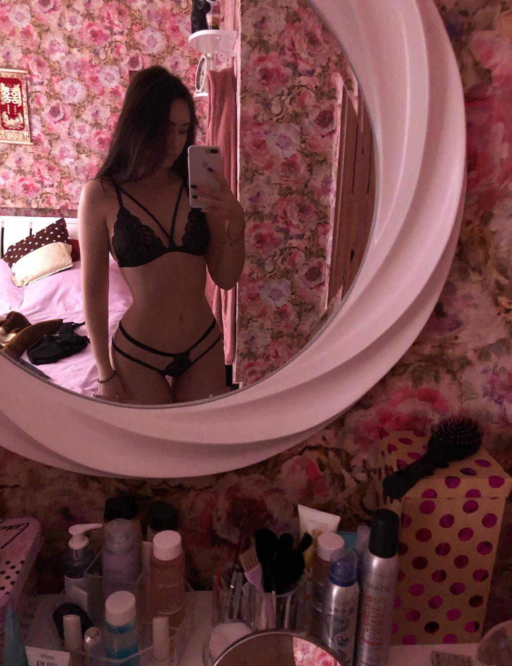 Anastasia Mut Black Thong Lingerie Onlyfans Set Leaked